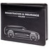 CANOPUS Car Registration and Insurance Holder with Magnetic Closure, Car Document Holder, Vehicle Glove Box Organizer, Wallet for Auto, Motorcycle, Truck, 1 Holder with 2 Sets of EZ Pass Strips
